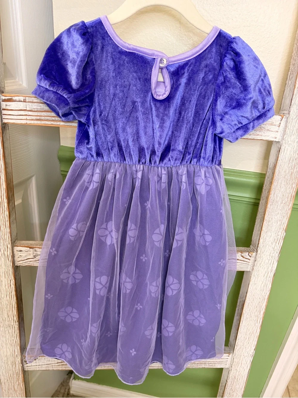 👑💜 Disney Sofia the First Purple Princess Dress-Up Costume for Kids